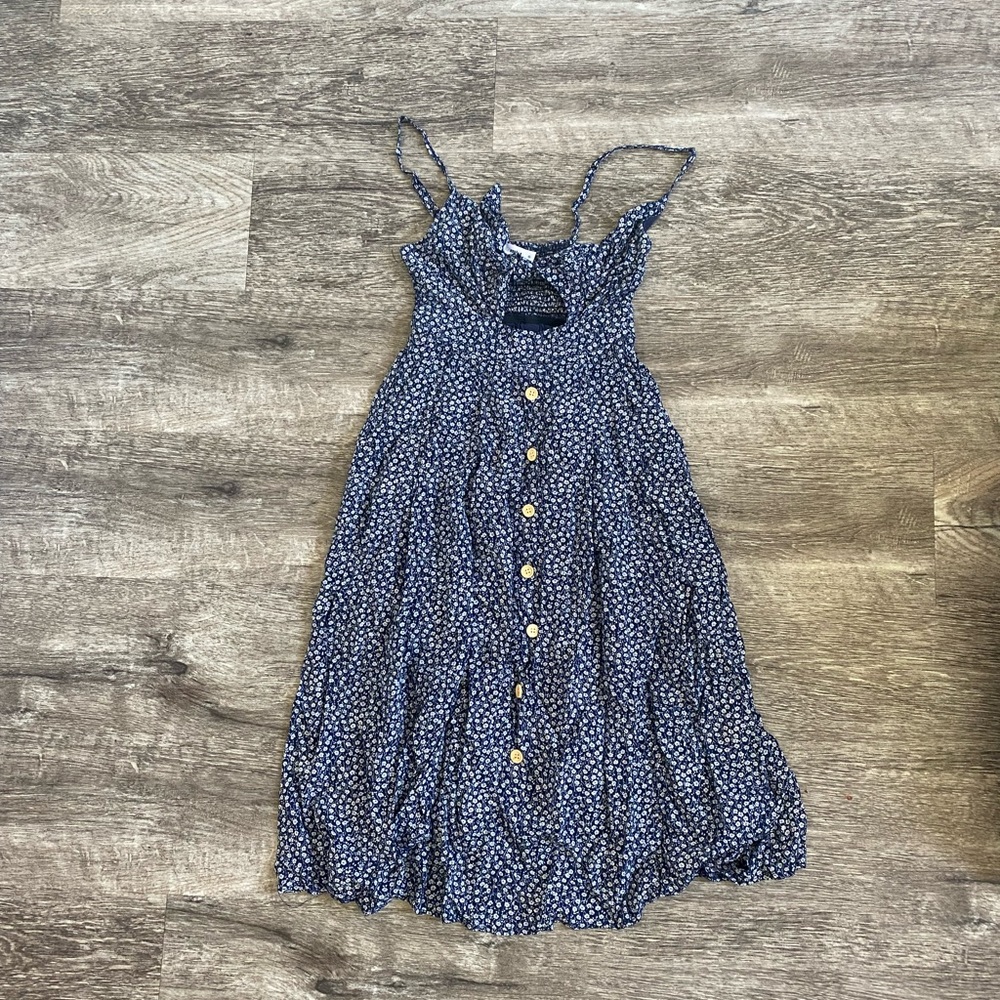 Cute blue floral midi dress bought from ShowPo!